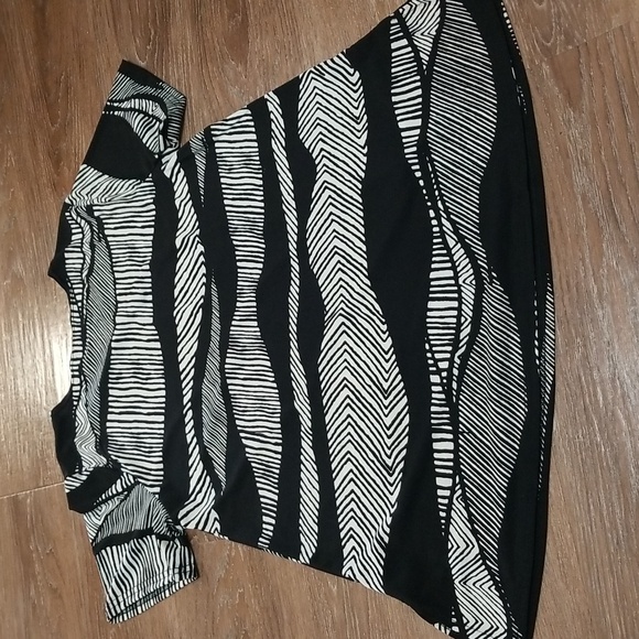 (XL) Módel France Striped Top Casual Classic Fit Relaxed Weekend Home Staple - Picture 6 of 6